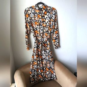 Who what wear floral printed shirtdress
